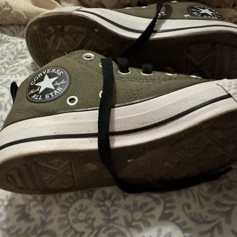 Converse Classic Olive Canvas Sneakers